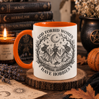 God Forbid Women Have Hobbies dancing witches mug, view 6