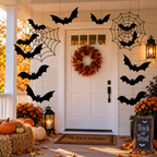 Hanging Halloween bats outdoor yard decoration set | USAGatherCo