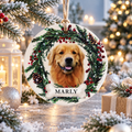 Personalized Pet Photo Ceramic Ornament | USAGatherCo