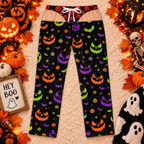 Neon Nightmare Cheeky Pumpkin Pajamas, view 2