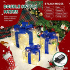 3-Piece Light Up Christmas Presents, view 5