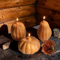 Soy wax pumpkin candle, fall Thanksgiving centerpiece | USAGatherCo