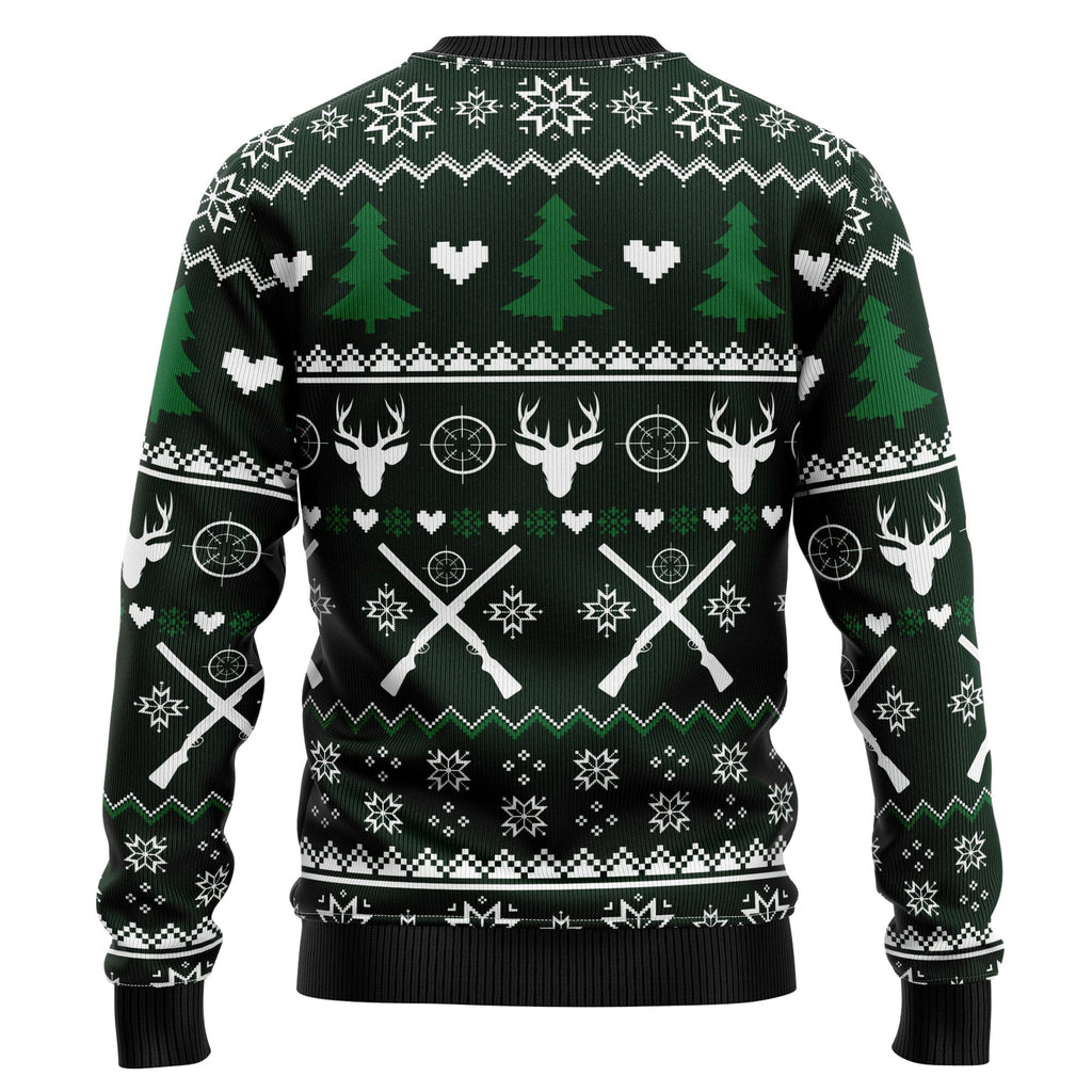 Bear Hunting And Beer Ugly Christmas Sweater