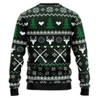 Bear Hunting And Beer Ugly Christmas Sweater