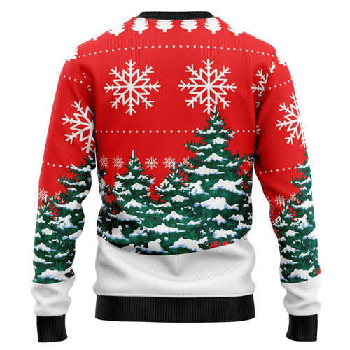 Bigfoot Ugly Christmas Sweater