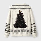 Cat Christmas Stack Fuzzy Christmas Ugly Sweater
