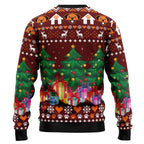 Cavalier King Charles Spaniel Pine Tree Ugly Christmas Sweater