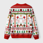 Christmas Cat Likes Fuzzy Christmas Ugly Sweater