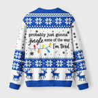 Christmas Jingle Song Funny Fuzzy Christmas Ugly Sweater