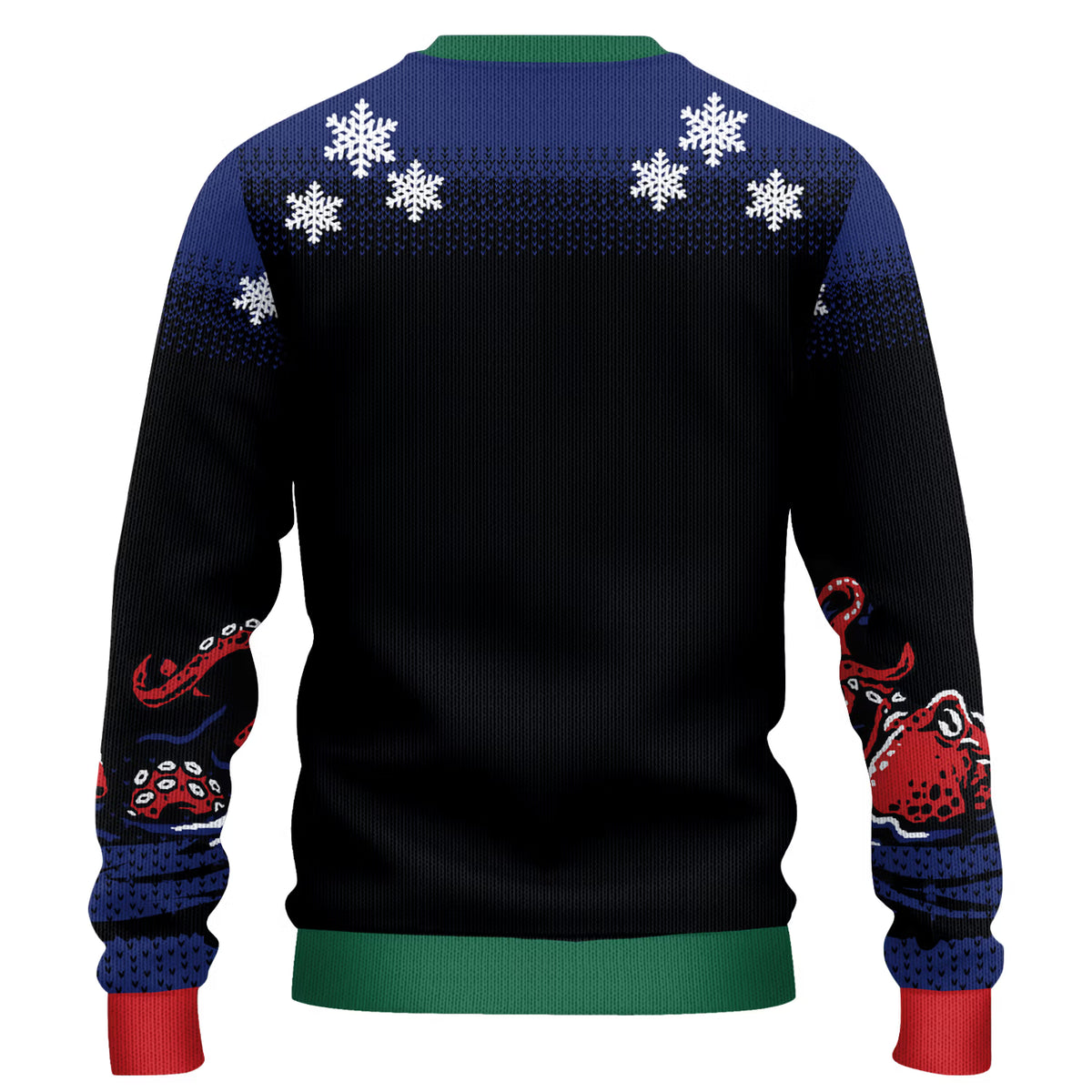 Christmas Kraken Ugly Christmas Sweater, view 2