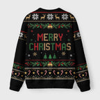 Crow Group Funny Meme Fuzzy Christmas Ugly Sweater