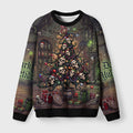 Dark Yuletide Fuzzy Christmas Ugly Sweater
