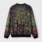 Dark Yuletide Fuzzy Christmas Ugly Sweater