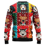 Dog Face Christmas Ugly Christmas Sweater