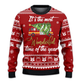 Firefighter It's The Most Time of The Years Ugly Christmas Sweater