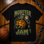 Monster Jam Frankenstein Center Basketball T-Shirt | USAGatherCo