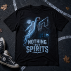 Nothing But Spirits Ghost Hoops Basketball T-Shirt | USAGatherCo
