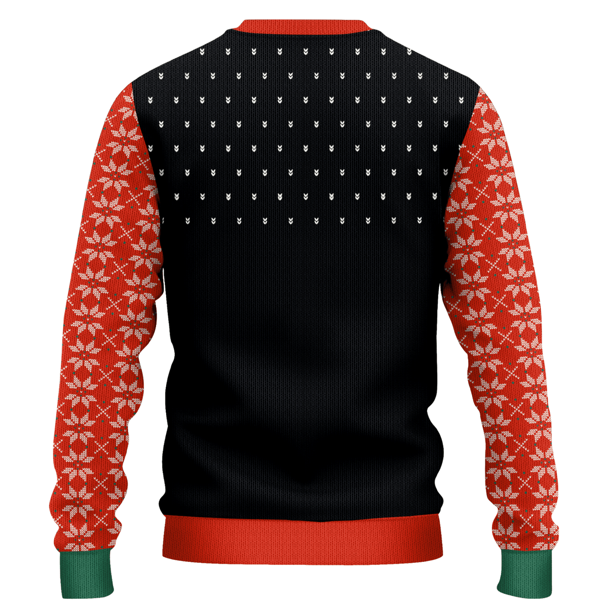 Giraffe Hanging Star Ugly Christmas Sweater, view 2