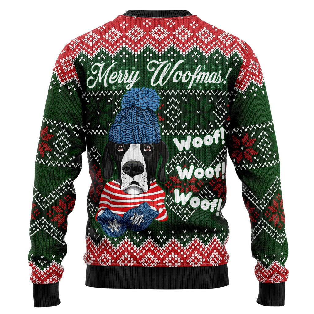 Great Dane Woofmas Ugly Christmas Sweater