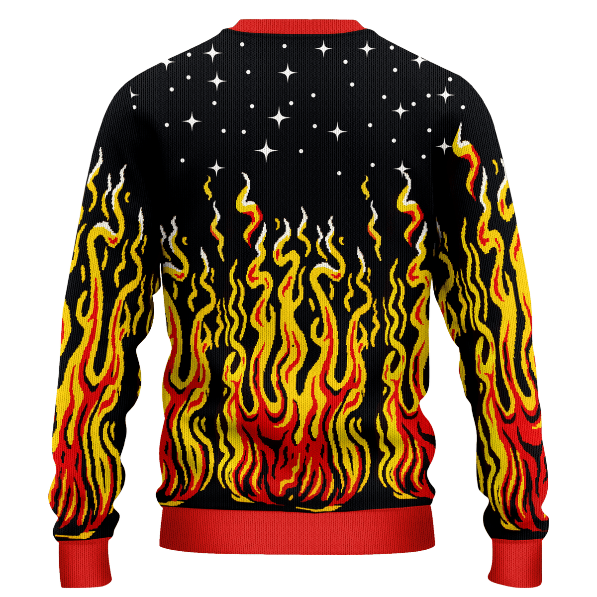 Heavy Metal Santa Ugly Christmas Sweater, view 2