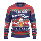 It's Most Wonderful Time For A Beer 2026 Ugly Christmas Sweater