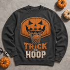 Trick Or Hoop Jack-o'-lantern Backboard Basketball T-Shirt, view 2