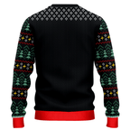 Jesus Believe In Miracle Ugly Christmas Sweater, view 2