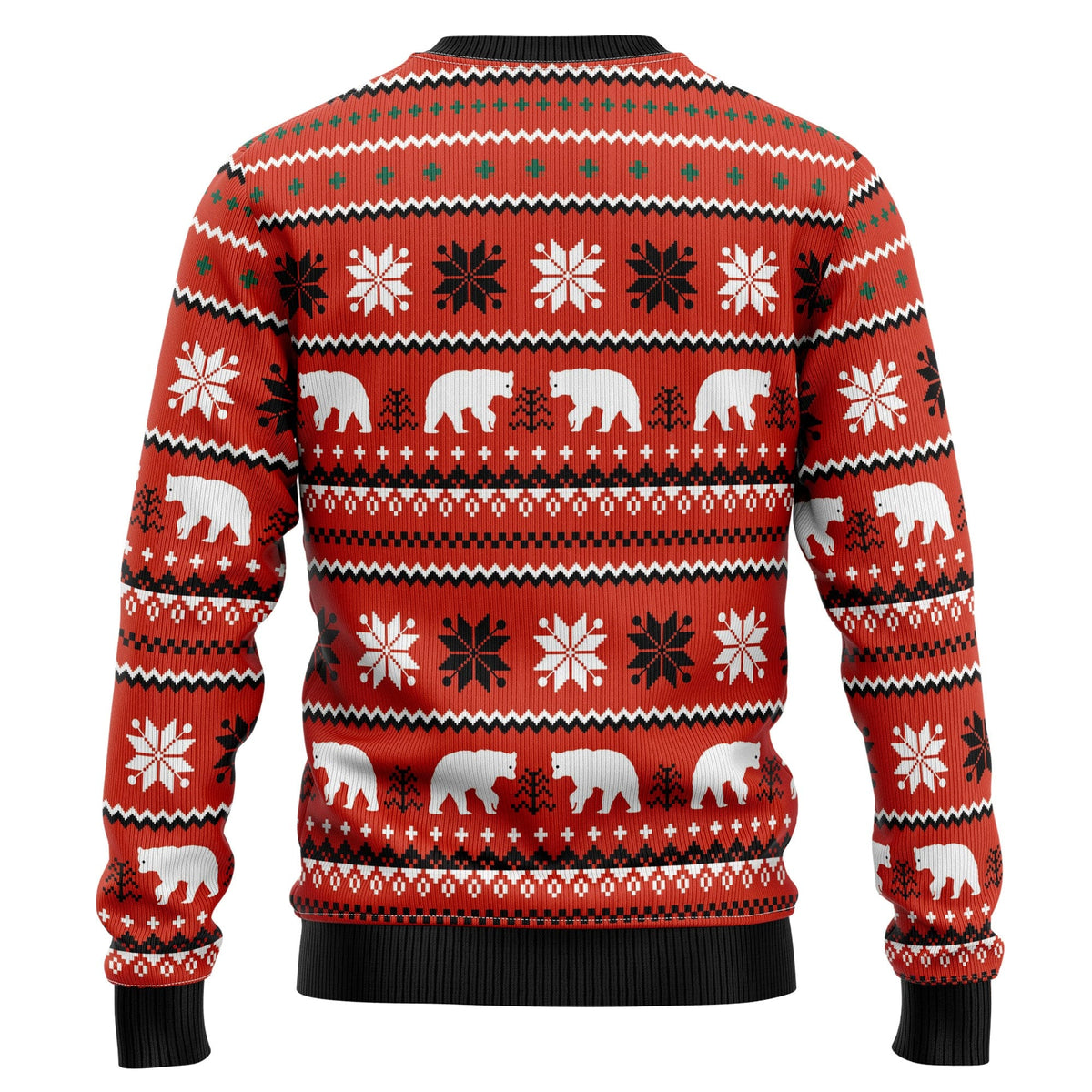 Lets Glow Polar Bear Ugly Christmas Sweater