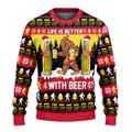 Life Is Better With Beer Ugly Christmas Sweater