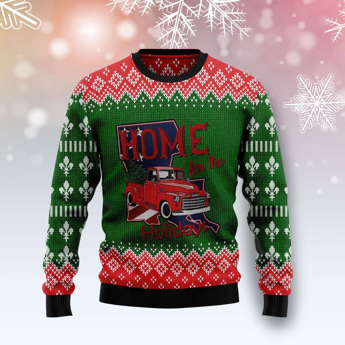 Merry Christmas Pug And Snowman Ugly Christmas Sweater