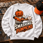 Pumpkin Batter Baseball T-Shirt, view 2