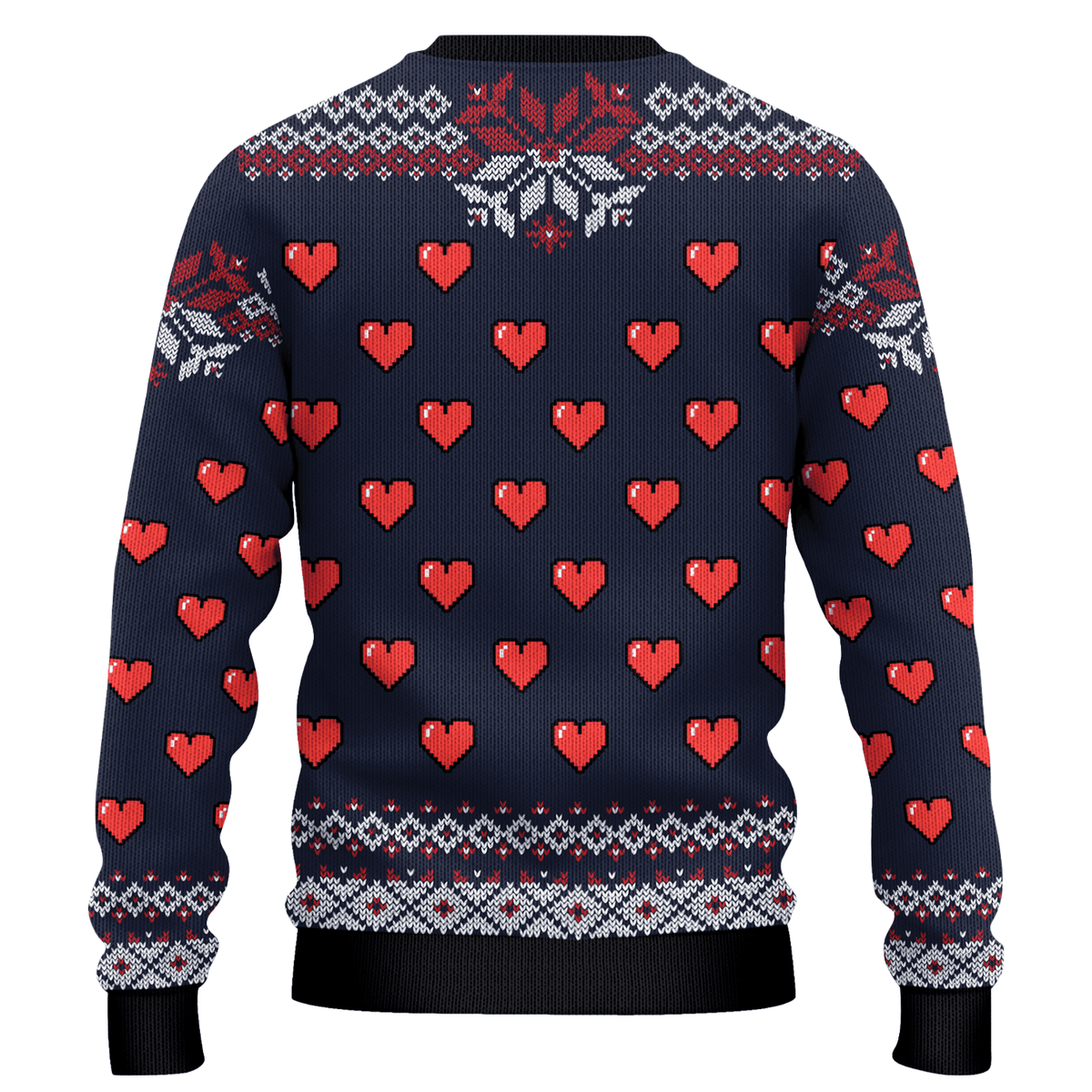 Santa And Bigfoot Are A Couple Ugly Christmas Sweater