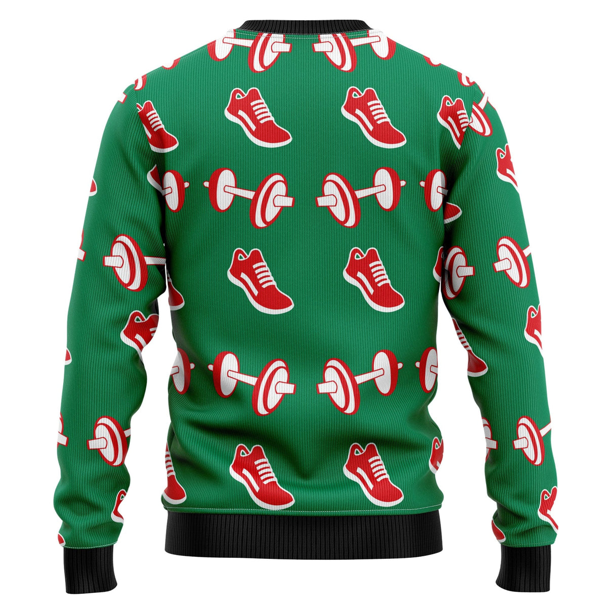 Santa Gym Ugly Christmas Sweater