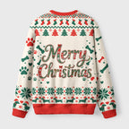 Sausage Dog Christmas Fuzzy Christmas Ugly Sweater