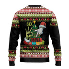 Six Seven Black Ugly Christmas Sweater