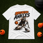 Breaking Ankles Skeleton Crossover Basketball T-Shirt | USAGatherCo