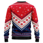 Texas USA Flag Ugly Christmas Sweater