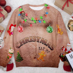 Christmas Eat Me Ugly Christmas Sweater