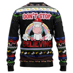 Unicorn Believing Christmas Ugly Christmas Sweater