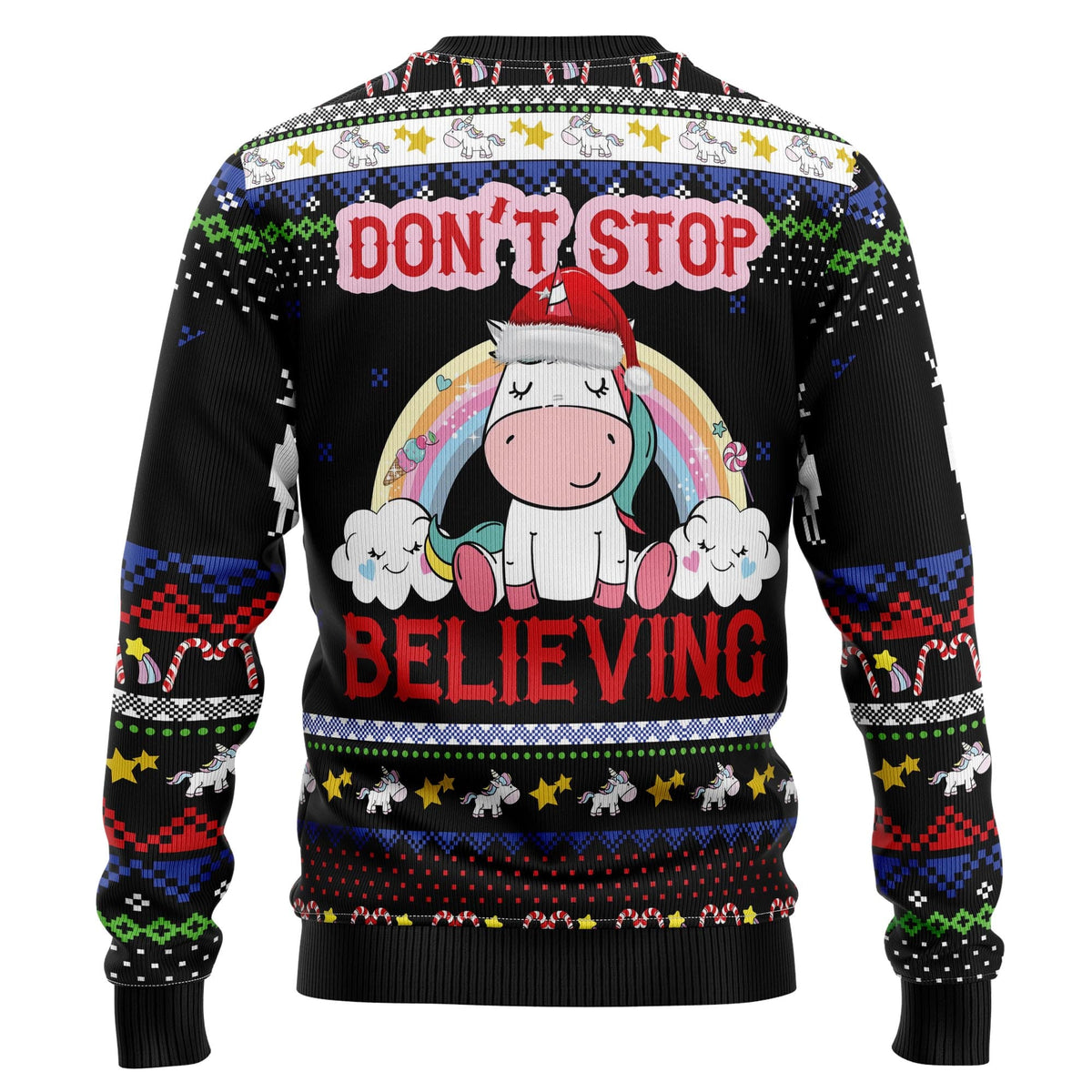 Unicorn Believing Christmas Ugly Christmas Sweater