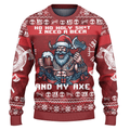 Viking I Need a Beer and My Axe Ugly Christmas Sweater