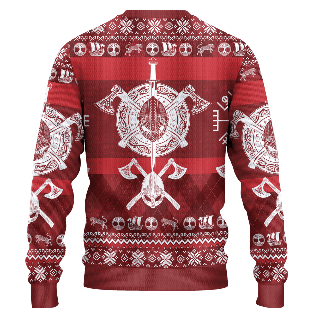 Viking I Need a Beer and My Axe Ugly Christmas Sweater