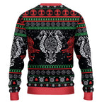 Viking Too Many Idiots Not Enought Axe Ugly Christmas Sweater