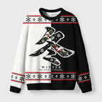 Winter Kanji Christmas Ugly Sweater