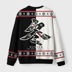 Winter Kanji Christmas Ugly Sweater