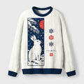 Winter Mountain Hare Christmas Ugly Sweater