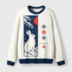 Winter Mountain Hare Christmas Ugly Sweater
