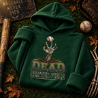Dead Center Field Zombie Outfielder Baseball T-Shirt, view 4