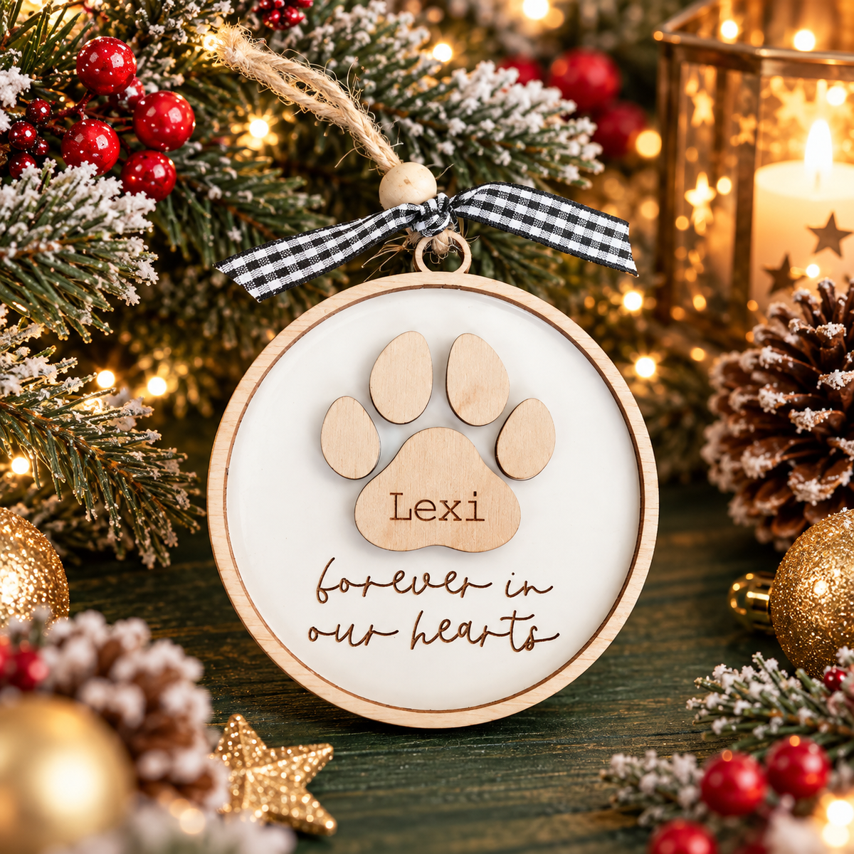 Personalized Pet Memorial Ornament | USAGatherCo