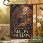 Sleepy Hollow Headless Horseman garden flag, view 3